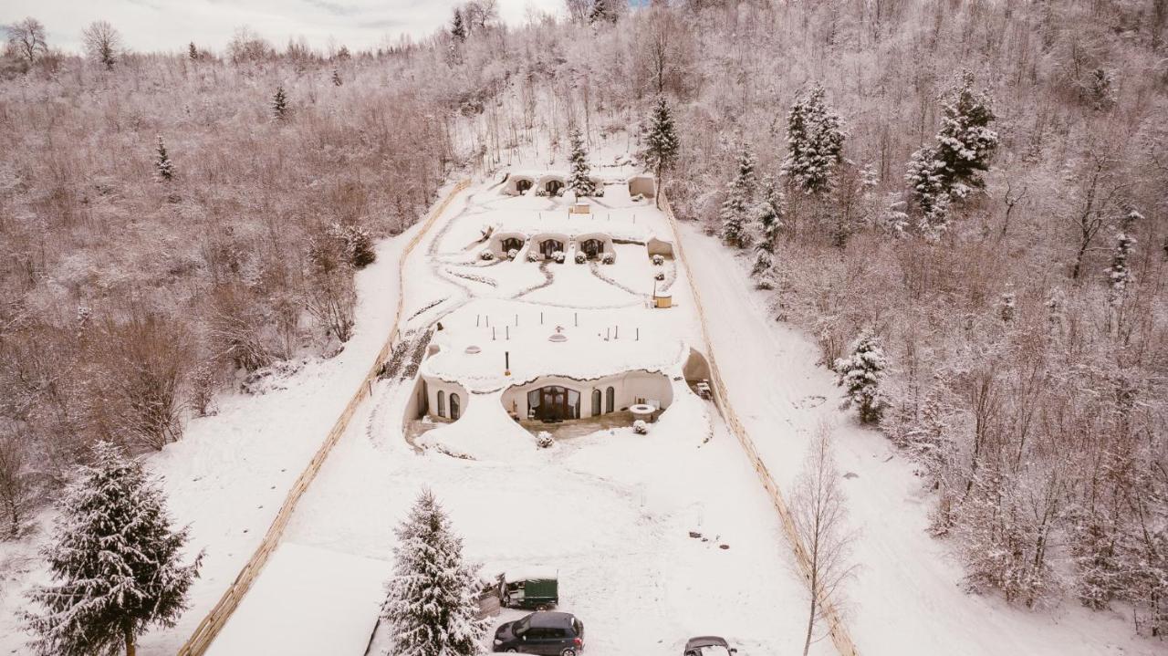 Pensiunea Dealul Verde Porumbacu de Sus Exteriör bild